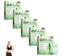 PEAKA GLP-1 SIX-in-ONE Health Solution Oral Liquid, Advanced GLP-1 Oral Liquid, Natural GLP1 Drops, GLP -1 Six in One Oral Solution, for Men & Women (5 BOX)