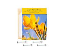 Peakdale Flower Press, Spring DELUXE Large 240mm x 190mm Wooden Flower Press Art Craft