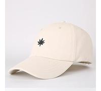 Peaked Cap Baseball Cap Hat For Sport Sun Hat Running Cap Hat Men'S Trendy Brand Wild Baseball Cap Boys Ins Caps Female Fashion Cool And Handsome Net Celebrity Trend-Code_Little Maple Leaf - Beige