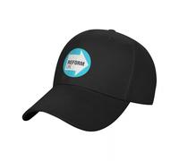 Peaked Cap Reform UK Baseball Cap Snap Back Hat Black Summer hat Hat Baseball Cap Baseball Men Women