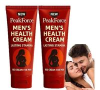 PeakForce Cream for Men, 2026 New Peak Force Cream, Men's Health Creams, Peakforce Advanced Quick-Acting, Energy & Freshnnes, Lasting Stamina, Improve Your Confidence (2 Pcs)