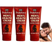 PeakForce Cream for Men, 2026 New Peak Force Cream, Men's Health Creams, Peakforce Advanced Quick-Acting, Energy & Freshnnes, Lasting Stamina, Improve Your Confidence (3 Pcs)