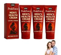 PeakForce Cream for Men, Advanced Health Cream, RockFace Mens Moisturiser, Lasting Stamina (3 Bottle)