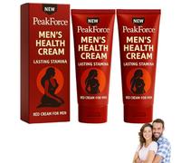 PeakForce Cream for Men, Advanced Men's Health Cream, RockFace Mens Moisturiser, Lasting Stamina cream, Fast Absorbing (2 Bottle)