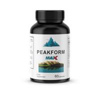 PEAKFORM MAX Advanced Weight Management Formula, 60 Vegan Capsules, Food Supplement for Adults, Diet Support, Healthy Lifestyle & Fitness Routine, Made in UK