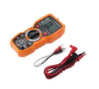 PEAKMETER PM18C Digital Multimeter - AC DC Voltage Current Resistance Capacitance Frequency and Temperature Tester - NCV Live Line Diode Transistor and Continuity Meter with Back