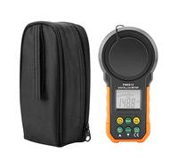 PEAKMETER PM6612 PM6612L Digital Light Meter Luxmeter High Precision 200000Lux Measurement for Indoor Outdoor Lighting ABS Black Orange 17x8.5x4.6cm (PM6612)