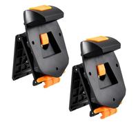 PEAKNOCK 2Pcs Tool Belt Clip Replacement Compatible with TOU-CT Models TOU-CT-150 TB-CT-150SP ClipTech Pouches, Heavy Duty Belt Clip for ToughBuilt Tool Belt & Pouches, Quick Release Fastener
