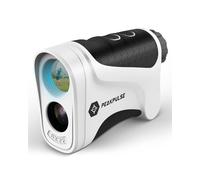 PEAKPULSE Golf Range Finder, 1700 Yards Rangefinder with Slope Compensation Switch, Height Measurement and Horizontal Distance, 6X Magnification, Flag Pole Locking Vibration