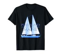 Peaks Island Maine Coastal Nautical Sailing Sailor T-Shirt