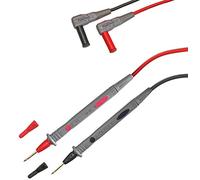 PeakTech 1 Pair of 120cm Multimeter Soft Cords - Safety Test Cable Kit, 1000V AC / DC, 10A, Cat III / IV, 1 Piece, TKS-8