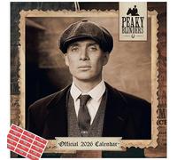 Peaky Blinders Calendar 2026 Official Square Wall Calendar with Free Organisational Stickers included