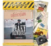Peaky Blinders - Cryptic Killers - Unsolved Murder Mystery Game - Cold Case Files Investigation Detective Evidence & Crime File - Individuals, Date Nights & Party Games