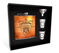Peaky Blinders Garrison Premium Hip Flask & Shot Glass Set