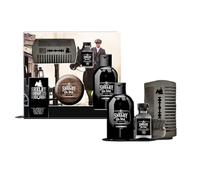 Peaky Blinders Gift Set 250ml Beard Shampoo, 30ml Beard Oil, Beard Comb & Brush