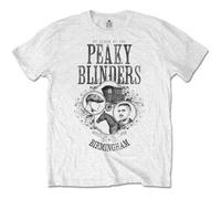 PEAKY BLINDERS Horse and Cart T Shirt L White