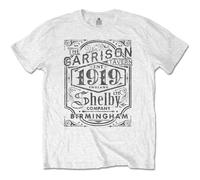 Peaky Blinders Men's Garrison Pub T-Shirt in White | Size: Small Peaky Blinders White S