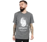 Peaky Blinders Mens Grey Shelby Brothers Short Sleeved T-Shirt - Large