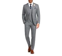 Peaky Blinders Suit Mens 3 Piece Grey Wedding Suits for Men UK Tuxedo Prom Suits Mens Dinner Suits