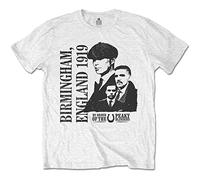 Peaky Blinders - T-Shirt # M Unisex White # England 1919