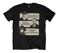 Peaky Blinders - T-Shirt # S Unisex Black # This Is Our City