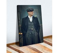 Peaky Blinders Thomas Shelby CANVAS WALL ART PICTURE 30MM DEEP FRAMED PRINT (8in x 12in / 20cm x 30cm)