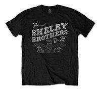 PEAKY BLINDERS Unisex Adult The Shelby Brothers T-Shirt (L) (Black)