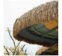 Pealihuy Straw Roof Mexican Palm Runner Roll Thatch Tile, Waterproof Bar Cover For Tiki Hut Bar Gazebo Party Thatching, Umbrella Cover