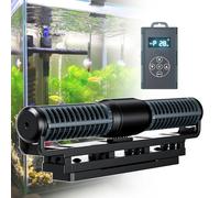 pealiritansemen Aquarium Wave Maker, Cross Flow Water Circulation Pump, Quiet Aquarium Water Pump, 4 Wave Modes, Automatic Low Gear Running At Night, Strong Magnetic Base, Support Mobile Control,90
