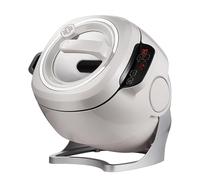 pealiritansemen Automatic Cooking Machine, 6 L Electric Cooking Wok Fried Rice Machine, One-Click Start, 3 Speed Adjustable, 360° Automatic Rotation, For Stir Frying, Stewing, Cooking
