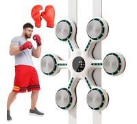 pealiritansemen Fun Boxing Game Gift for Boys & Girls: Electronic Music Punching Machine with Color Lights, Automatic Counting & Speed Adjustment, Includes 1 Pair Of Boxing Gloves