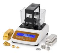 pealiritansemen Gold Purity Testing Analyzer Machine, Professional Electronic Densimeter for Gold, Silver, Platinum and Palladium, Lab Density Meter for Jewelry and Pawn Shops, Digital Display 200K