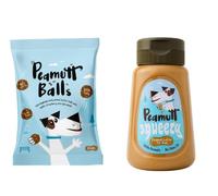 Peamutt Balls and Squeezy Peanut Butter for Dogs