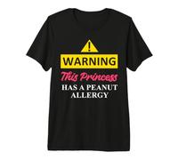 Peanut Allergies Food Allergy Awareness Allergic Nuts Premium T-Shirt