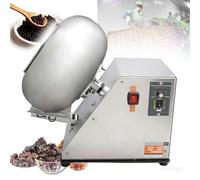 Peanut Almond Sugar Coating Panning Machine, Sugar Coating Machine, Chocolate Candy Coating Machine, Snack Machine Chocolate Making Machine