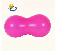 Peanut Ball Exercise Ball for Kids, Blue, 90x45cm, with Pump, for Physical Therapy, Yoga, Pilates, Core Training, Autism Sensory Toy (3)