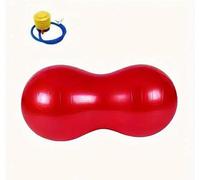 Peanut Ball Exercise Ball for Kids, Blue, 90x45cm, with Pump, for Physical Therapy, Yoga, Pilates, Core Training, Autism Sensory Toy (5)