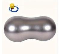 Peanut Ball Exercise Ball for Kids, Blue, 90x45cm, with Pump, for Physical Therapy, Yoga, Pilates, Core Training, Autism Sensory Toy (4)