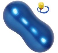 Peanut Ball Pregnancy, Peanut Ball, Anti Burst Thicken Pvc Exercise, 35.4x17.7" Balance with a Air Pump, Portable for Kids Pregnancy Yoga, Home & Gym, Blue