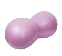 Peanut Ball, Yoga Balance Sitting Ball, Peanut Massage 35x18 Inch, PVC Inflatable Exercise with Pump, Yoga Balance Stability, Purple
