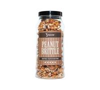 Peanut Brittle - (450g) Original Roasted Peanuts In Caramel, Peanut Brittle Sweets a Classic Retro Experience in a Gift Jar by TJ Sweets.