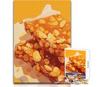 Peanut Brittle Illustration 1000 Pieces Puzzles for Adults Interactive Educational Skill Game Great Meaningful Gift Idea Size 50x75cm