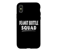 Peanut Brittle Squad - Christmas Candy Maker Baker Lover Case for iPhone X/XS