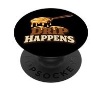 Peanut Butter Addict Spoon Ritual Food Obsession Craving PopSockets Adhesive PopGrip