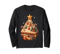 Peanut Butter and Jelly PB & J Christmas Tree Xmas Long Sleeve T-Shirt