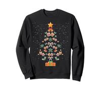 Peanut Butter and Jelly PB & J Christmas Tree Xmas Sweatshirt