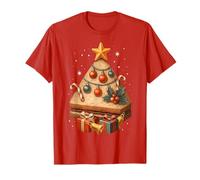 Peanut Butter and Jelly PB & J Christmas Tree Xmas T-Shirt