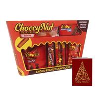 Peanut Butter Chocolate Hamper - Gift Box with Assorted Bars, Pretzels, and Mini Cups | Indulgent Sweet Treat Gift for All Occasions, Christmas Gifts for Kids & Adults