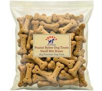 Peanut Butter Dog Treats Small Bite Bones 2kg | Dog Biscuits Treats & Snacks | Dog Training Treats for Small, Medium & Large Dogs | Small Dog Biscuits | Trusty Pet Supplies