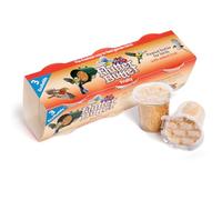 Peanut Butter for Birds - Jacobi Jayne Flutter Butter EcoRefills - Fruity Flavour Wild Bird Food - Ultra-Convenient Eco-Friendly Bird Feed - Pack of 3 Refills, Fruity